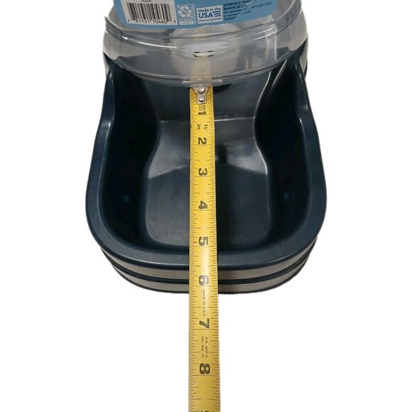 Vibrant Life Gravity Pet Feeder Sz Medium Dog Cat Water Food Dispenser Portable - Picture 12 of 16
